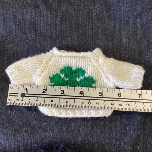 7 Stuffed Animal/Doll Knitted Sweaters - Picture 6 of 16